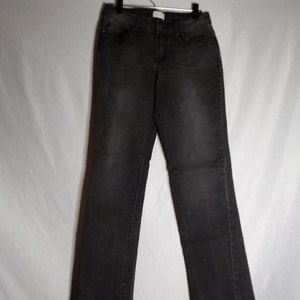 Adam Levine The Patriette Charcoal Gray Denim Women's Jeans Sz. 7/8